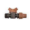 Rain Bird BF valve lock - кран для капельных линий 3/4" НР, 16 мм