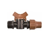 Rain Bird BF valve lock - кран для капельных линий 3/4" НР, 16 мм