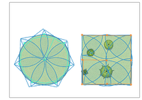 Комплект автополива 100 м3 газон участок квадратной и круглой формы